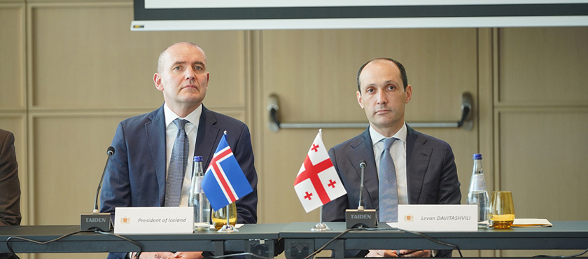 Levan Davitashvili Met with President of Iceland, Gudni Jóhannesson - 6.03.2024