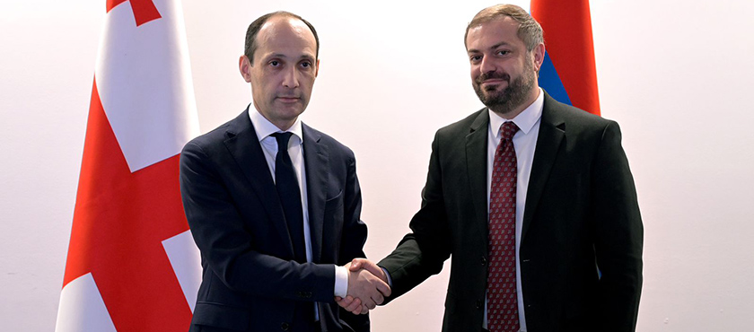 ლევან დავითაშვილმა სომხეთის რესპუბლიკის ეკონომიკის მინისტრთან გევორგ პაპოიანთან ორ ქვეყანას შორის სავაჭრო-ეკონომიკური თანამშრომლობის საკითხები განიხილა - 6.05.2025