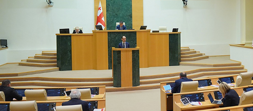 Levan Davitashvili Reported in Georgian Parliament within Ministetr’s Hour - 3.04.2024