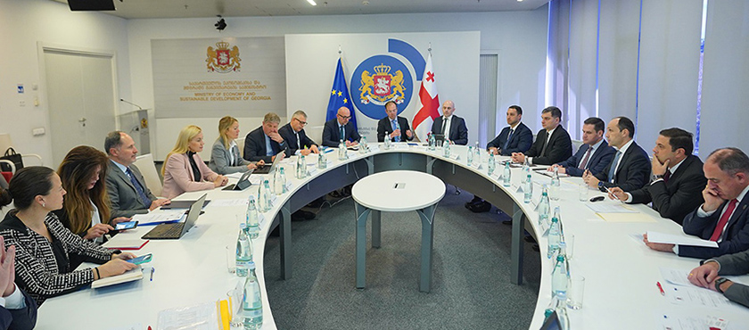 Levan Davitashvili and European Commissioner for Energy, Kadri Simson Held First Meeting within High-level Energy Dialogue Format - 16.11.2023