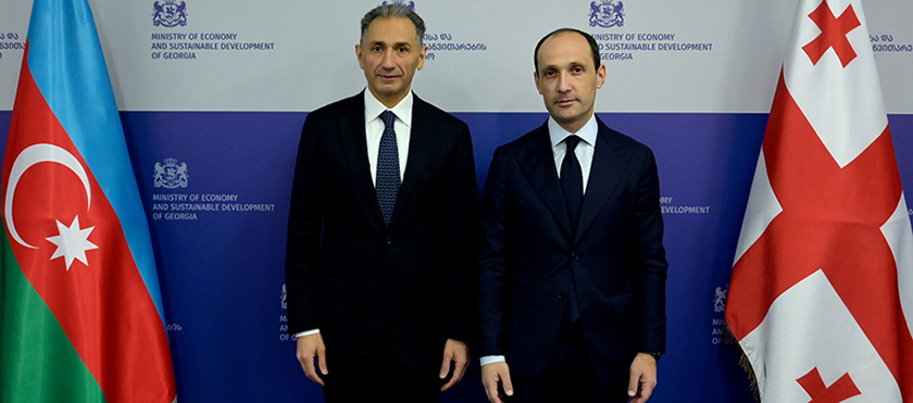 Levan Davitashvili Discussed Prospect of Cooperation in Transport Sector Between Two Countries with His Azerbaijani Colleague - 18.02.2025