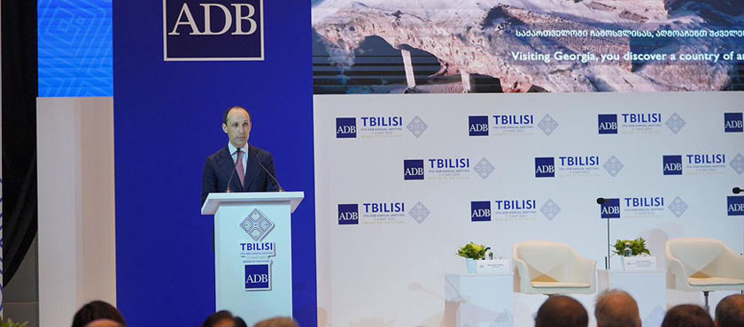 Levan Davitashvili Delivered Speech at Opening Ceremony of Georgia Seminar Day Held within 57th Annual Meeting of Asian Development Bank - 2.05.2024 